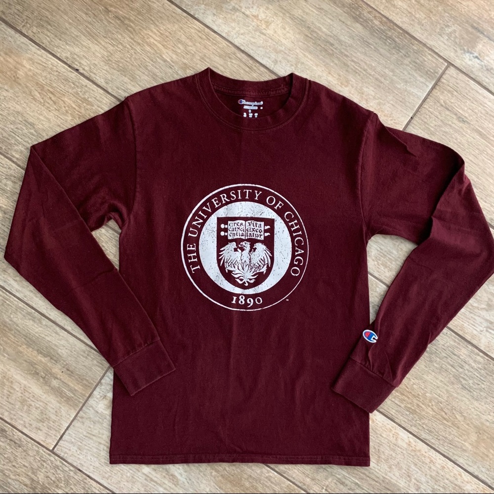 Champion University of Chicago LS tee GUC